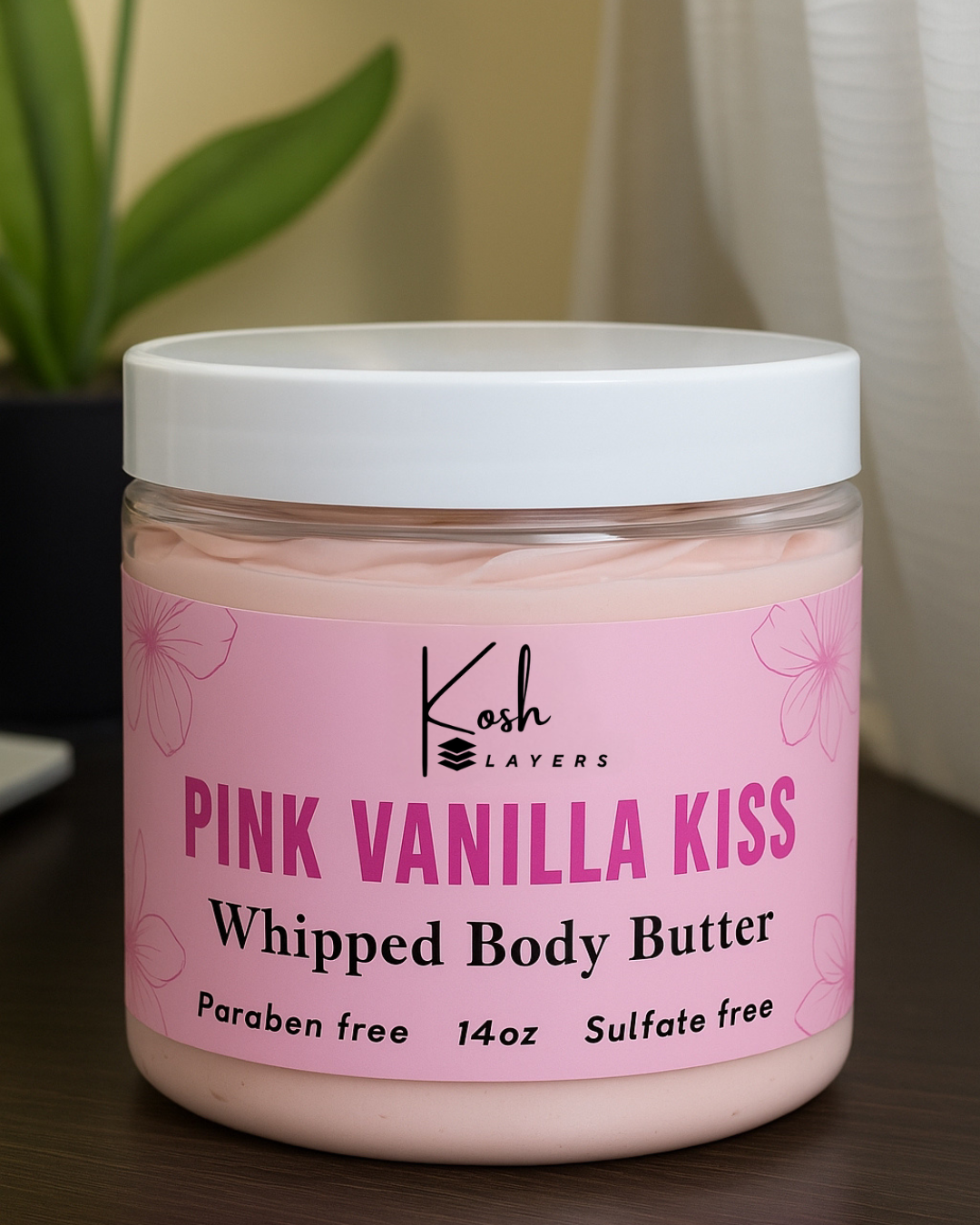 Pink Vanilla Kiss Whipped Body Butter